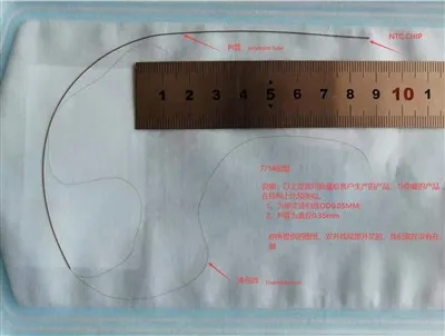 Thermistor NTC bach Thermister sglodyn NTC Thermister 1pc/bag